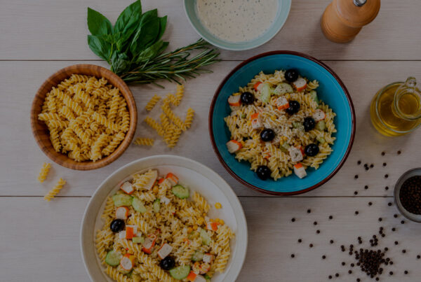 Ensalada de Surimi con Pasta