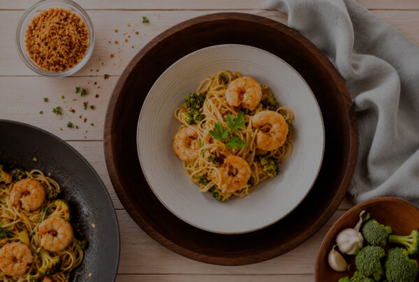 Wok de Langostinos y Noodles