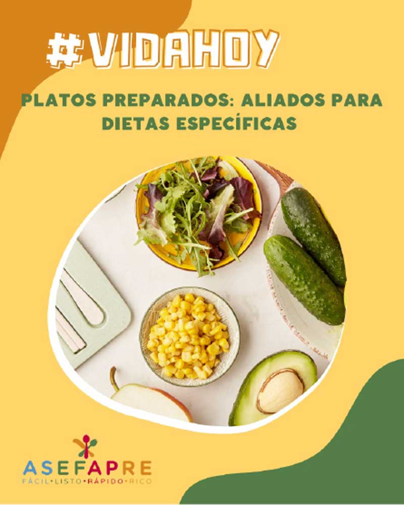 Platos preparados: aliados para dietas específicas