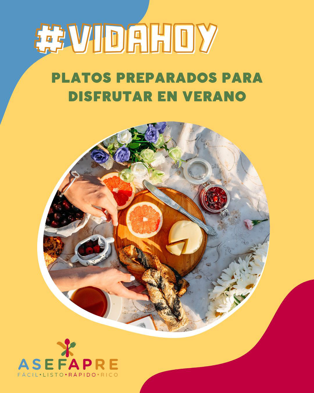 Platos preparados para disfrutar en verano