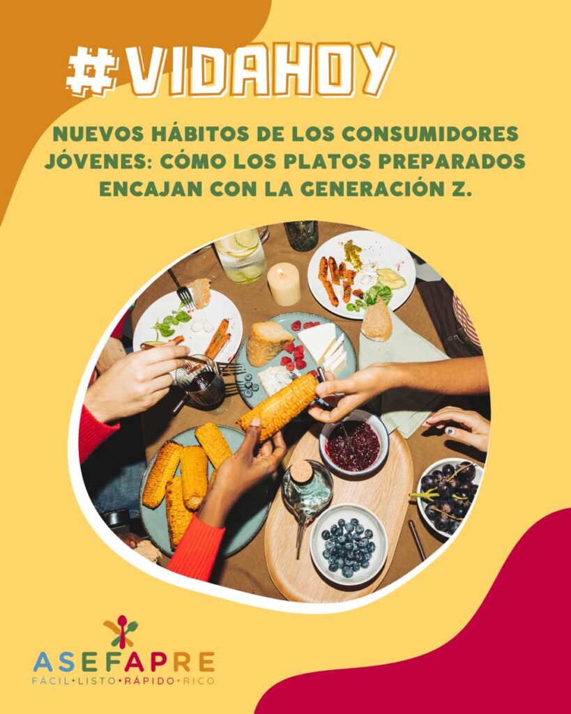 Nuevos hábitos de los consumidores: cómo los platos preparados encajan con la Generación Z.