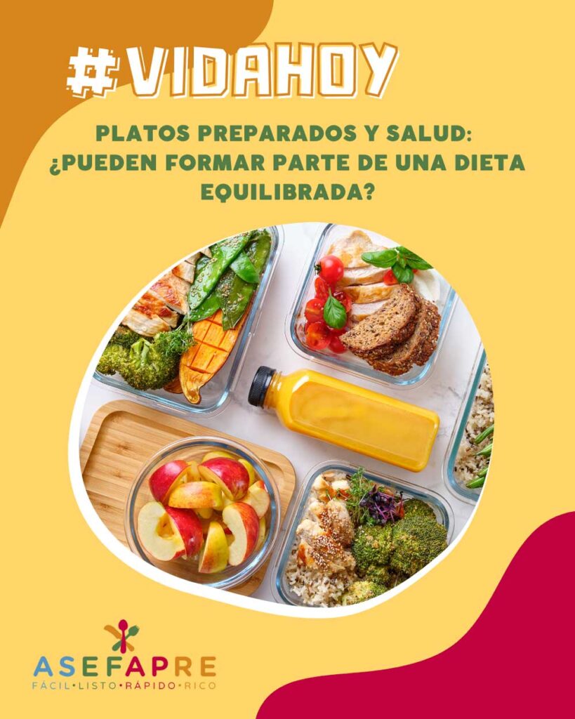 Platos preparados y salud: ¿pueden formar parte de una dieta equilibrada?