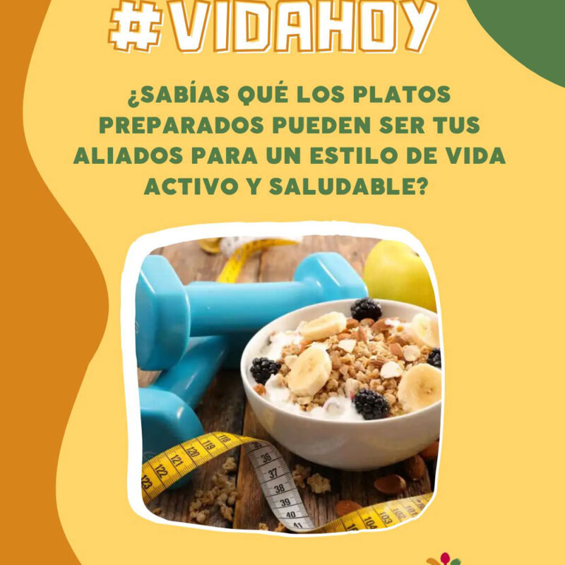 ¿Sabías qué los platos preparados pueden ser tus aliados para un estilo de vida activo y saludable?