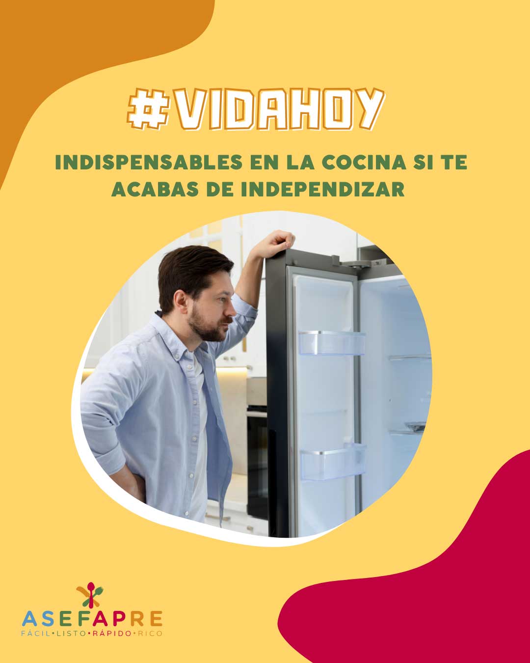 Indispensables en la cocina si te acabas de independizar