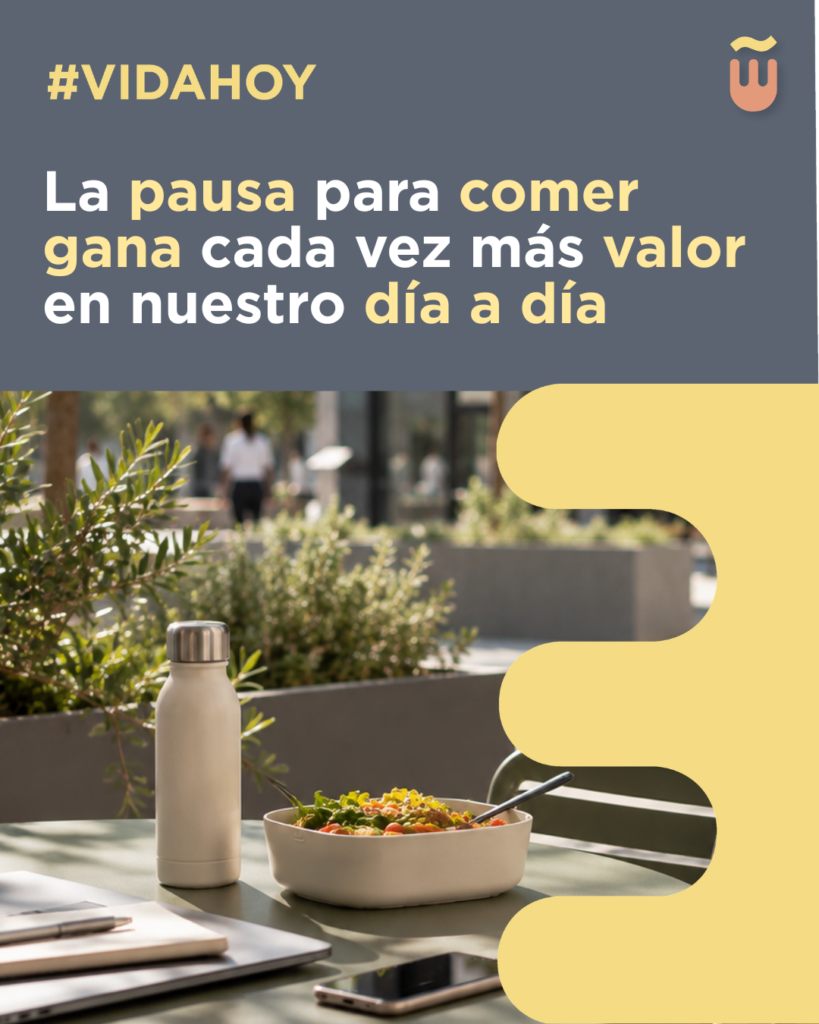 La pausa para comer gana cada vez más valor en nuestro día a día